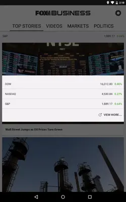 Fox Business android App screenshot 2