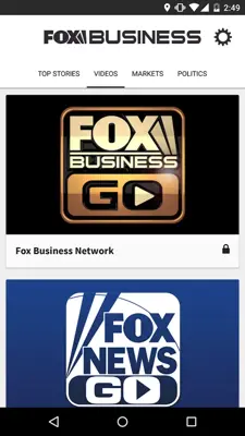 Fox Business android App screenshot 4