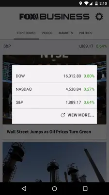 Fox Business android App screenshot 6